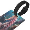 thumbnail image 3 of Sikiie Ocean Seahorse Luggage Tags Privacy Cover ID Label Suitcase Tags Identifiers For School Bags,Suitcases, 3 of 7