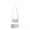 White, variant on Leather Backpack with Hanging Strap Card Slot Handbag for Travel Work