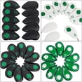 thumbnail image 6 of Huhudde 10Pcs Golfs Iron Club Head Cover Protections Sleeve Golfs Rod Head Cases Waterproofs PU Leather Golfs Club Head Cover, 6 of 11