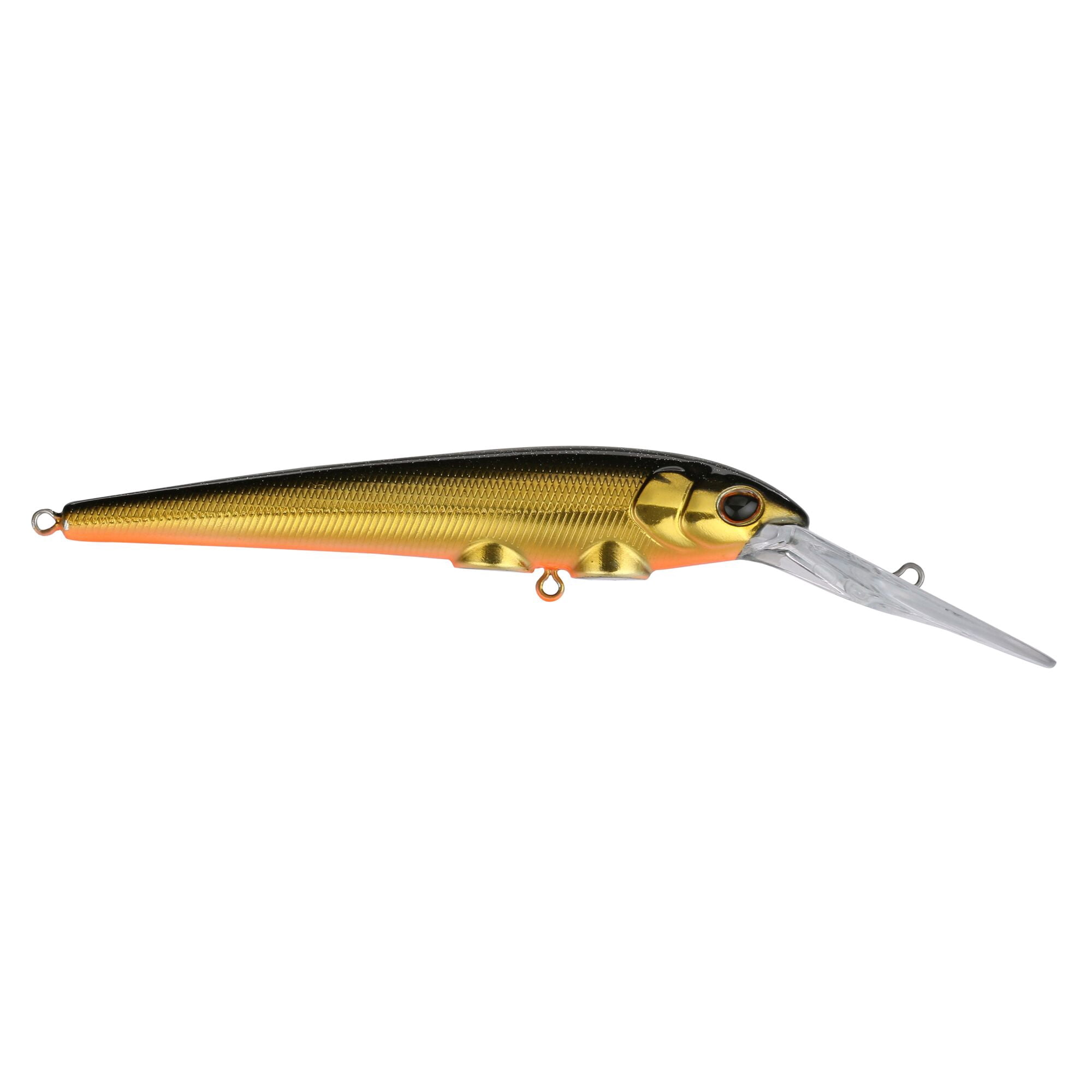Berkley Deep Hit Stick, 3.75 in, Crankbaits, Black Gold (1 Count)