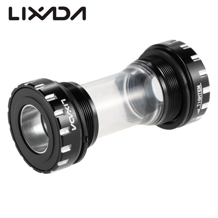 Lixada Bottom Bracket 68-73mm Bike Bicycle Axis MTB Road Cycling Bottom Bracket CNC Aluminum Alloy BB for SHIMANO for (Best Mtb Bottom Bracket)