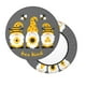 thumbnail image 2 of Balery Bee Kind Fundas de asiento para taburete de bar redondo de tela de terciopelo ajustables que protegen de arañazos y manchas para sillas de 14 a 17 pulgadas.-13 inch, 2 of 7