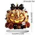 thumbnail image 3 of SLYNSHome Vintage Pumpkin Tabletop Sign Light Print Wooden Standing Ornament For Mantel Bookshelf Indoor Halloween Thanksgiving Farmhouse Harvest Table Decor, 3 of 7