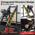 thumbnail image 5 of Accreate Leg Press Hack Squat Machine, Professional Adjustable 2-in-1 Leg Press Machine, Hack Squat Machine with Linear Bearing, Elastic Belt Guide for Home Gym, 5 of 7