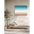 thumbnail image 5 of Teal Beige Ombre Cream Wall Art for Living Room,Canvas Picture Wall Decor for Bathroom Bedroom,Modern Turquoise Abstract Art Aesthetics Painting Artwork for Office Hallway Dining Room Decor 24"x32", 5 of 8