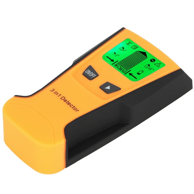 Detector de pernos y cables de ca de metal 3 en 1, Escáler de Pared Portátil, Dispositivo de Detección, Pantalla Lcd para Taller de Oficina en Casa