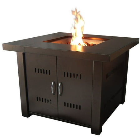 Costway Outdoor Fire Pit Table Patio Deck Backyard Heater Fireplace Propane LP (Best Fire Pit Table)