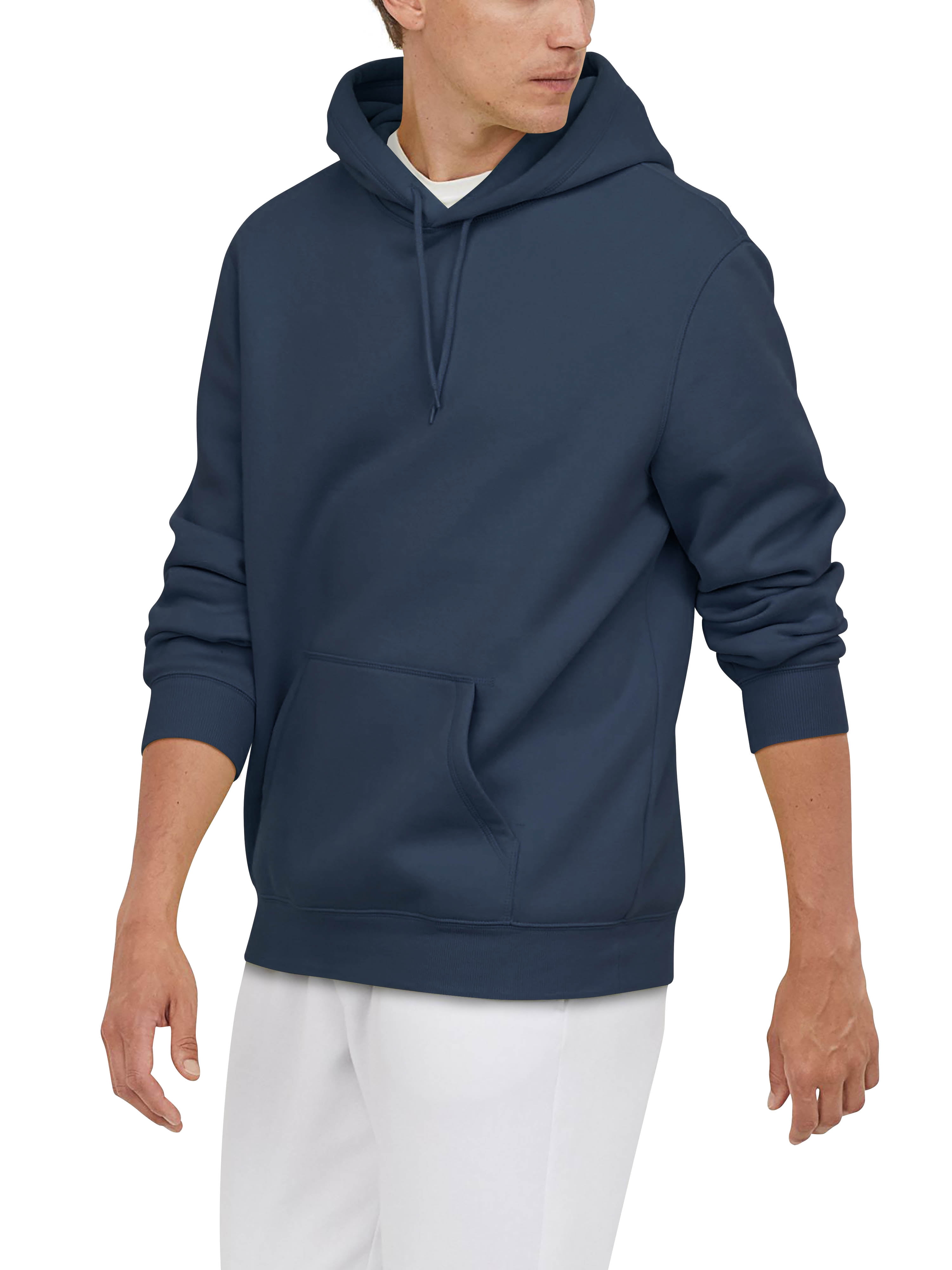 Ma Croix Ma Croix Mens Pullover Hoodie Ultra Soft Fleece Lined Cotton