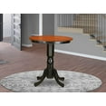 thumbnail image 2 of Table de Comptoir Ronde en Noir et Cerisier, 2 of 9