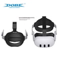 thumbnail image 1 of Multi-Angle Adjustable Replacement Head Strap for Meta Quest 3/3S VR Headset - Pressure-Relieving Comfort Band for Extended Gaming Sessions, 1 of 5