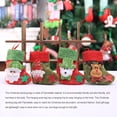thumbnail image 3 of Ounissouiy Colgante de Navidad Atmósferas de vacaciones temáticas Árbol de Navidad Calcetín colgante Decoración Prop Bolsa de dulces Decoración de Kits de decoración para fiestas Tipo 1 Ounissouiy HA069121-01, 3 of 6