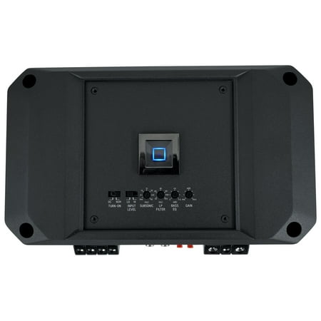 Alpine - R-Series Class D Mono Amplifier with Variable Crossovers - Black