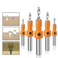 thumbnail image 5 of Hexagon Shank Countersink Drill Bit Woodworking Screw Wood Hole Drill Bit, 5 of 7