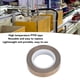 thumbnail image 4 of Cinta De PTFE Para Máquina Selladora Al Vacío, Piezas De Sellador Al Vacío De Alta Temperatura Con Aislamiento De 32,8 Pies Para Sellador Al Vacío Sellador Por Impulso, 4 of 7