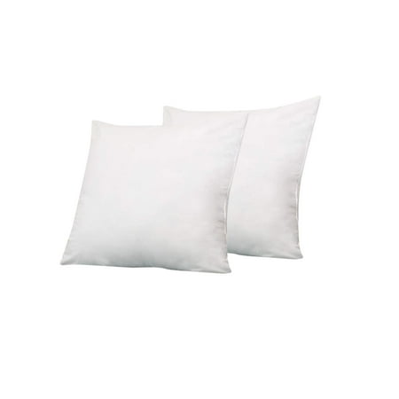 Pillow Sets For Bed 6D Pillow (12 x 12) Set of 2 Pillow Inserts for Decorative Bed Pillow Inserts Shams - Down Alternative Fill- By Splendid ()