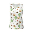 thumbnail image 4 of Gaeub Tree Squirrel Women's Workout Tank Tops Lightweight Sleeveless Shirts for Women for Athletic Running Tennis Yoga - Small, 4 of 9