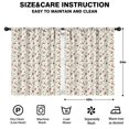 thumbnail image 2 of Blackout Kids Curtains,White Christmas Star and Gift Pattern Childrens Insulated Curtains Set Of 2,Bedroom Essentials,Toddler Room Decor 42"x54", 2 of 5