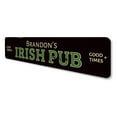 thumbnail image 4 of Irish Pub Good Times Novelty Sign, Metal Wall Decor - 4x18 inches, 4 of 4
