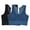 Black+Blue, variant on Women's 2 Pack Activewear Sports Bras High Impact Seamless Fitness Running Bra Swim Bra Sports Bra Running Bra Workout Crop Tops
