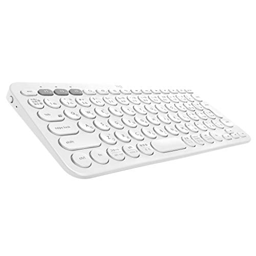 Logitech Wireless keyboard wireless keyboard Thin Small K380OW Bluetooth K380 wireless off white