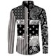 thumbnail image 3 of Camisa hawaiana con estampado de cachemira vintage para hombre, blusa de manga larga con solapa de flores, ropa informal de hip hop para hombre y mujer, ropa de fiesta cómoda para graduación, 3 of 5