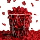 thumbnail image 2 of Pétalos de flores artificiales Henzxi rojo oscuro, 1000 unidades, 2 of 7