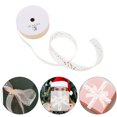 thumbnail image 4 of CIMAXIC christmas 1 Roll Christmas Ribbon Decorative Gift Packing Ribbon Hot Stamping Ribbon,354.33"X0.98"X0.04", 4 of 4
