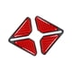 thumbnail image 3 of 3x2x ángulo De Parachoques De Puerta Cubierta Antiarañazos Partes Del Cuerpo Embellecedor Decorativo Rojo, 3 of 8