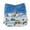 Cars, variant on Hi Sprout One Size Adjustable Washable Reusable Pocket Cloth Diapers for Baby Girls and Boys,Hedgehog