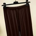 thumbnail image 4 of Kaemgyyd Plus Size Pajama Pants Soft Comfortable Wide Leg Flowy Sleepwear Lounge Drawstring Loose Fit Pj Bottoms Trousers, 4 of 6