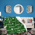 thumbnail image 6 of Personalized Puppy Dog Paw Print Blanket Custom Gifts Super Soft Lightweight Flannel Blankets Throw for Kids, Adult, Suitable for Couch, Sofa, Bed, Camping, Travel All Seasons 40"x50" for Kid, 6 of 6