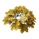 thumbnail image 5 of Guirnalda de hojas de arce otoñales para colgar en la pared, adorno para vela, corona para puerta de entrada, guirnalda de velas para porche, chimenea Amarillo, 5 of 9