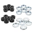 thumbnail image 4 of GOOHOCHY Juego de protectores universales para patines: Kit de bujes redondos y cónicos universales (orificio de 10 mm), kit de bujes para ejes de patineta, herrajes de plástico antichoque., 4 of 8