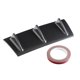 thumbnail image 1 of 1 Pieza de Alerón Mini de Coche Universal Parachoques Labio Difusor Brillante Color Negro Material ABS Cola Difusor de labios trasero parachoques, 1 of 8