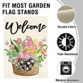 thumbnail image 5 of up to 65% Off WIZUTIZ Easter Outdoor Garden Flag Bunny Pattern Printed Polyester Flag Multicolor, 5 of 5