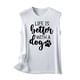 thumbnail image 5 of Camiseta Sin Mangas Para Mujer Sin Mangas Cami Tops Moda Casual Impreso Señoras Cuello Redondo Chaleco Camiseta Odeerbi  ODB157724, 5 of 5