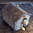 thumbnail image 5 of Foldable Dog House Pet Cat Bed Winter Dog Villa Sleep Kennel Removable Nest Warm Enclosed Cave Sofa Pets Supplies, 5 of 11