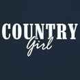 thumbnail image 3 of Country Girl Logo Women's V-Neck T-shirt Minimalistic Western Style Rodeo Southern Pride Cowgirl Queen Rustic Farm Gift Tee, 3 of 7