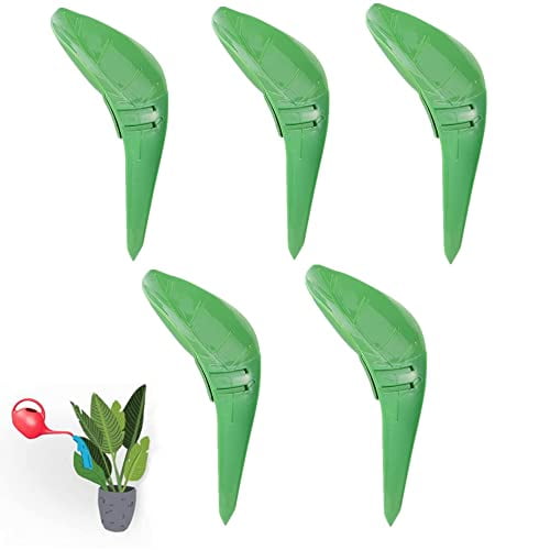 5Pcs Watering Potted Funnel Leaves Plant Watering Device Plant Lazy