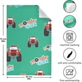 thumbnail image 5 of Red Monster Truck Cartoon Dish Towels Set of 6, Big Vehicle Washable Tea Towels Dishcloths Lint-Free 18x28 Inch Fast Drying for Kitchen Restaurant Bar Clean, 5 of 7
