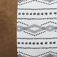 thumbnail image 4 of Pillow with Emroidered Global Design Set of 4 Brown and White - Saltoro Sherpi, 4 of 5