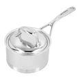 thumbnail image 2 of DEMEYERE Atlantis 7 1 L 18/10 Stainless Steel Round Sauce Pan With Lid, Silver, 2 of 6