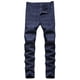 thumbnail image 2 of Pantalones largos a rayas para hombre, pantalones de traje ajustados y elásticos, pantalones casuales, pantalones para hombre, 2 of 6