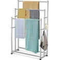thumbnail image 1 of Tall Standing Towel Racks Pool Towel Rack Outdoor Oversized Floor Bath Towel Drying Valet Holder Blanket Quilt Rack Stand for Bathroom Bedroom Beach Hot Tub Gym Pool Are, 1 of 7