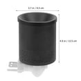 thumbnail image 6 of Senikei Plug-In Wax Warmer Melting Lamp Air Freshener Night Light Black, 6 of 6