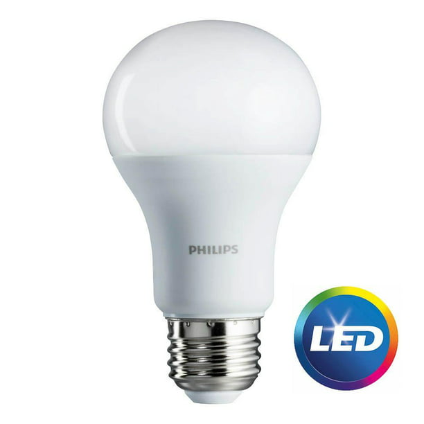 dynasty teacher Vanity Philips LED 9.5W (75 Watt Equivalent) Daylight Standard A19 Light Bulb, 2  CT - Walmart.com