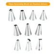 thumbnail image 4 of Yeacher Stainless Steel Cake Decorating Supplies Cake Turntable 10PCS/Set DIY Cream Tools, 4 of 8