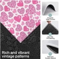 thumbnail image 3 of Pink Breast Cancer and Love Kitchen Rugs Sets Of 3,Kitchen Runner Rugs Non Skid Washable,Decorative Kitchen Floor Mats for Kitchen,Sink,Laundry,17"x30"+ 17"x47" + 17"x59", 3 of 6