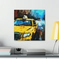 thumbnail image 3 of Taxi Through the Ages - Canvas, 3 of 10