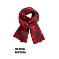 thumbnail image 2 of Aofany Fashion Warm Fleece Scarf Soft Lightweight Christmas Tree Printing Autumn Winter Scarves Wraps Xmas Gift for Women Men, 2 of 5